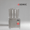 ASONIC IND-2000 Pulitore a ultrasuoni pneumatico, design robusto in acciaio inox con sollevamento pneumatico del cestello per le fabbriche.