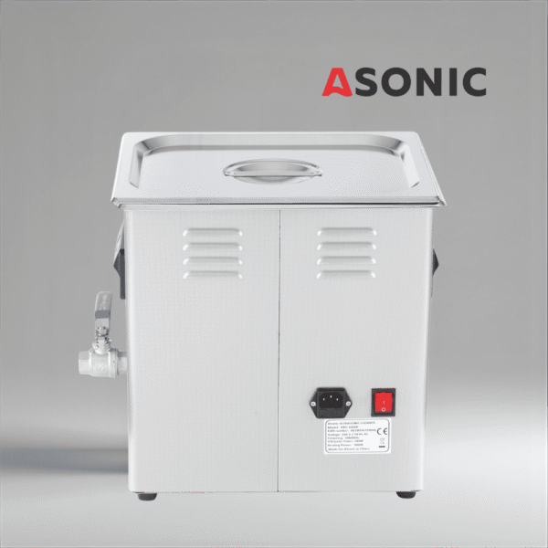 ASONIC PRO-100df macchina per la pulizia a ultrasuoni in acciaio inox con controlli digitali