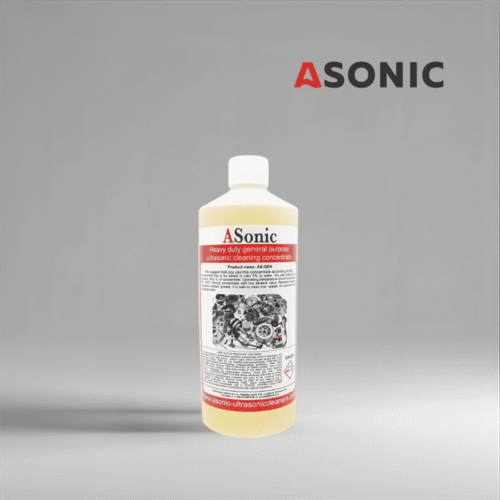 ASONIC AS-GEN-1 detergente generale a ultrasuoni, detergente universale da 1L per laboratori, officine e uso quotidiano.