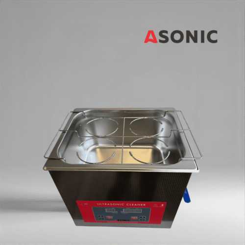 Bicchiere da laboratorio ASONIC BEAKER-PRO per applicazioni di pulizia a ultrasuoni
